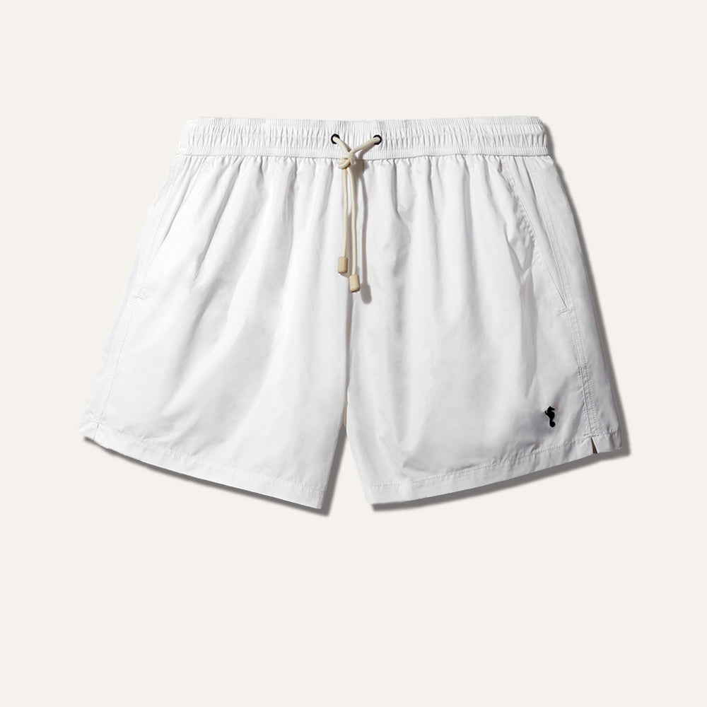 Swim Shorts White - K A M P O S