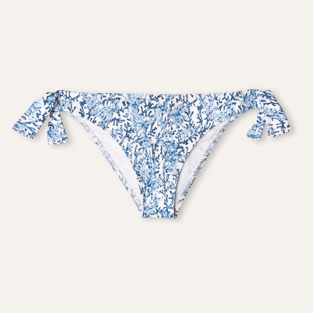 Thin Slip Coral Blue - Bikini_Bottom - K A M P O S