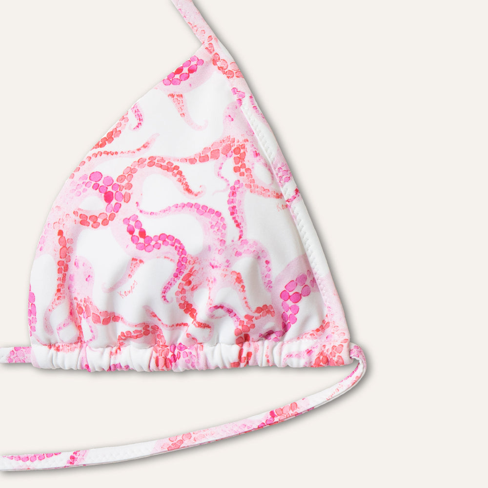Tie - Side Bikini Octopus Pink - Bikini_Woman - K A M P O S