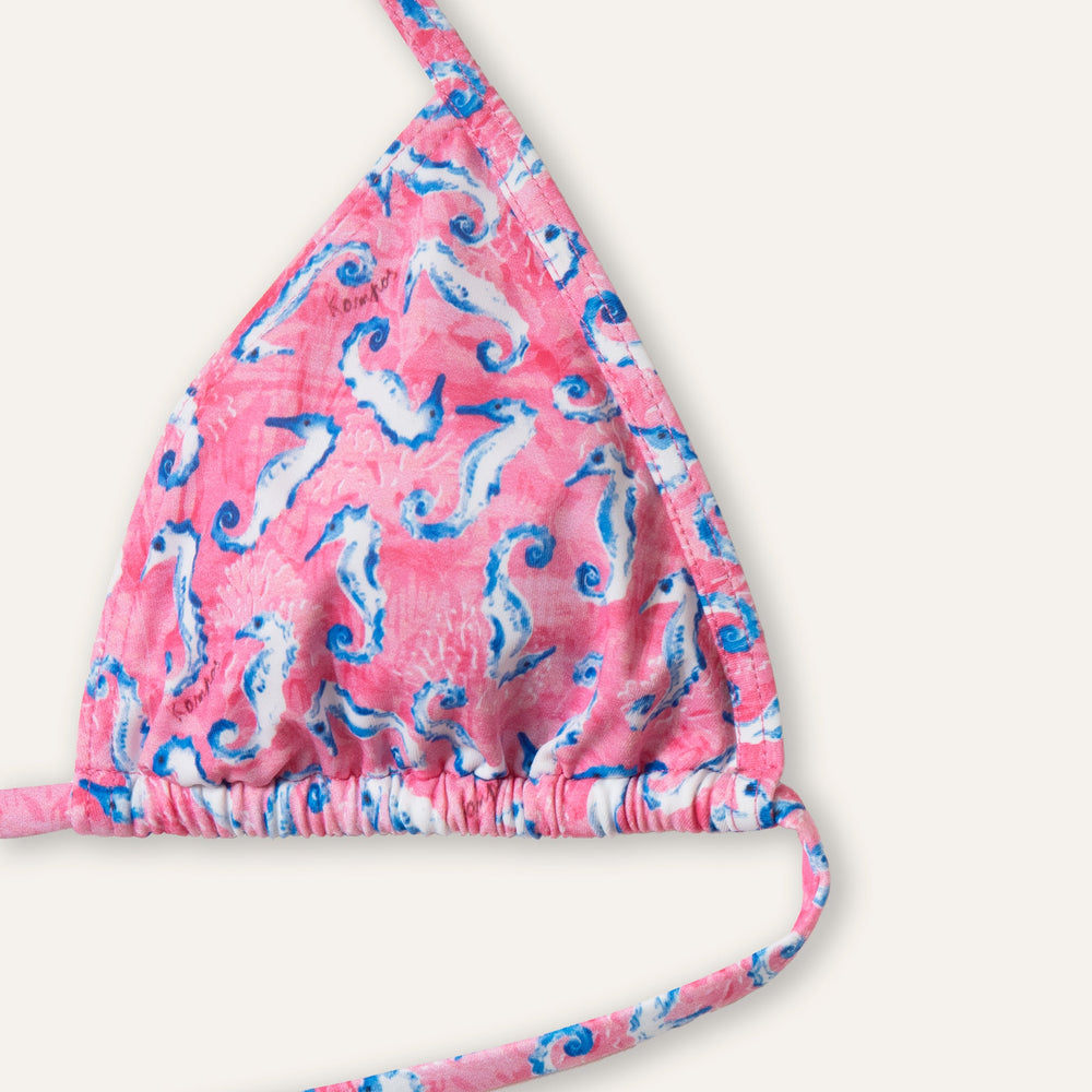 Tie - Side Bikini Seahorse Pink - Bikini_Woman - K A M P O S
