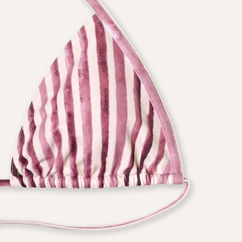 Tie - Side Bikini Sealights Burgundy - Bikini_Woman - K A M P O S