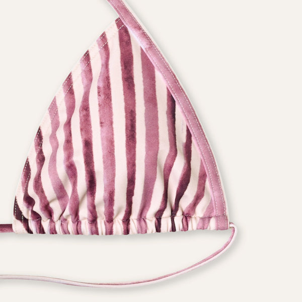 Tie - Side Bikini Sealights Burgundy - Bikini_Woman - K A M P O S