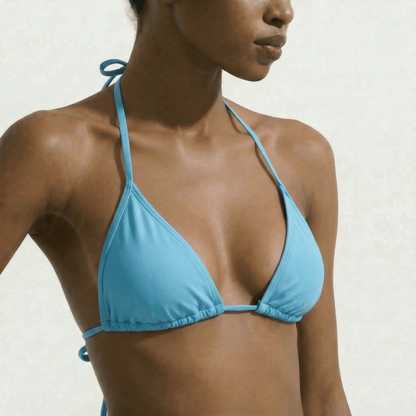 Tie - Side Top Blue - Bikini_Top - K A M P O S