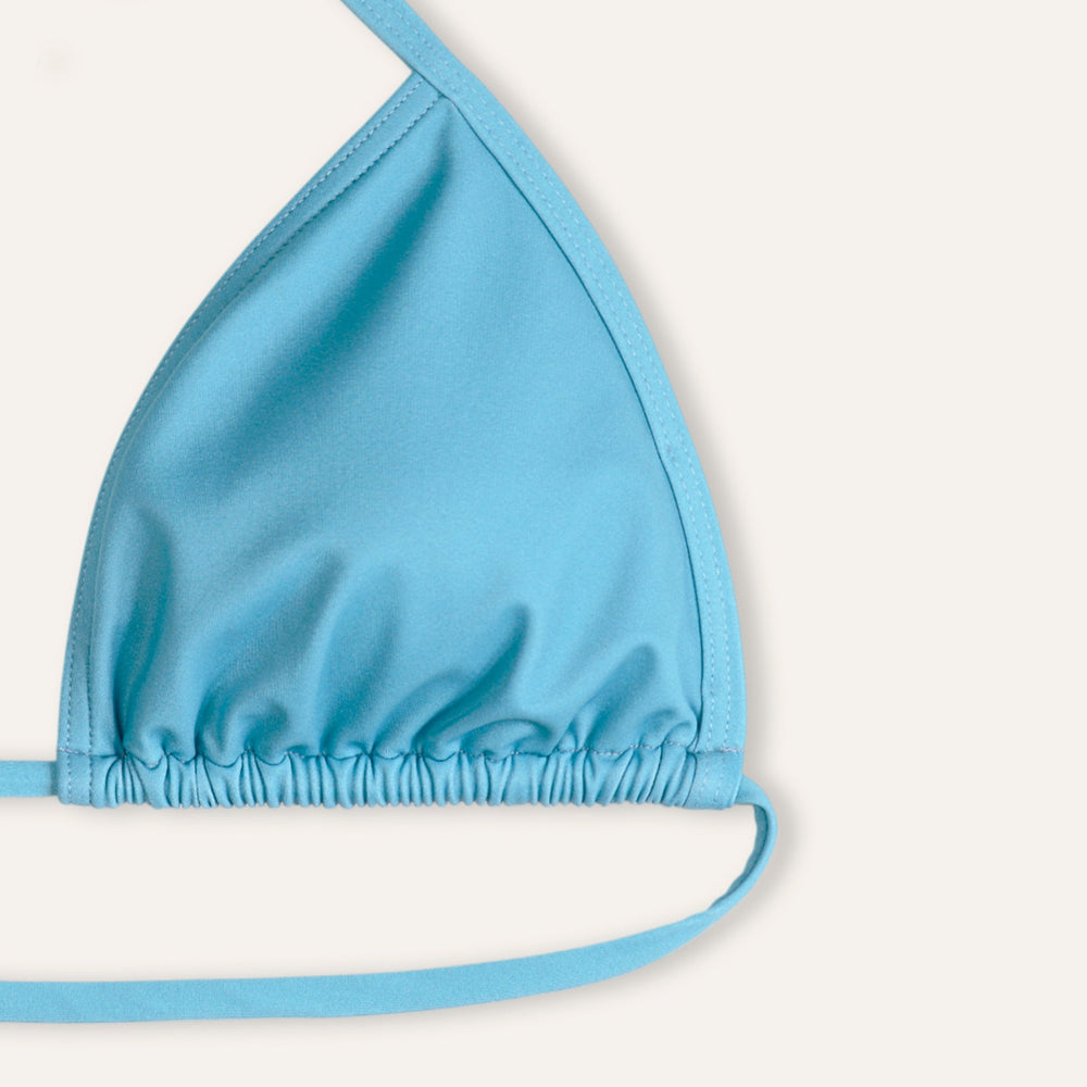 Tie - Side Top Blue - Bikini_Top - K A M P O S