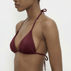 Tie - Side Top Burgundy - Bikini_Top - K A M P O S