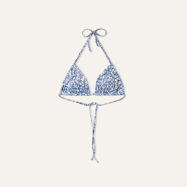 Tie - Side Top Coral Blue - Bikini_Top - K A M P O S