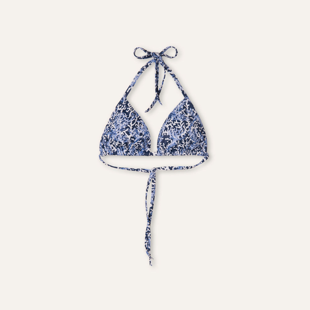 Tie - Side Top Coral Deep - Bikini_Top - K A M P O S