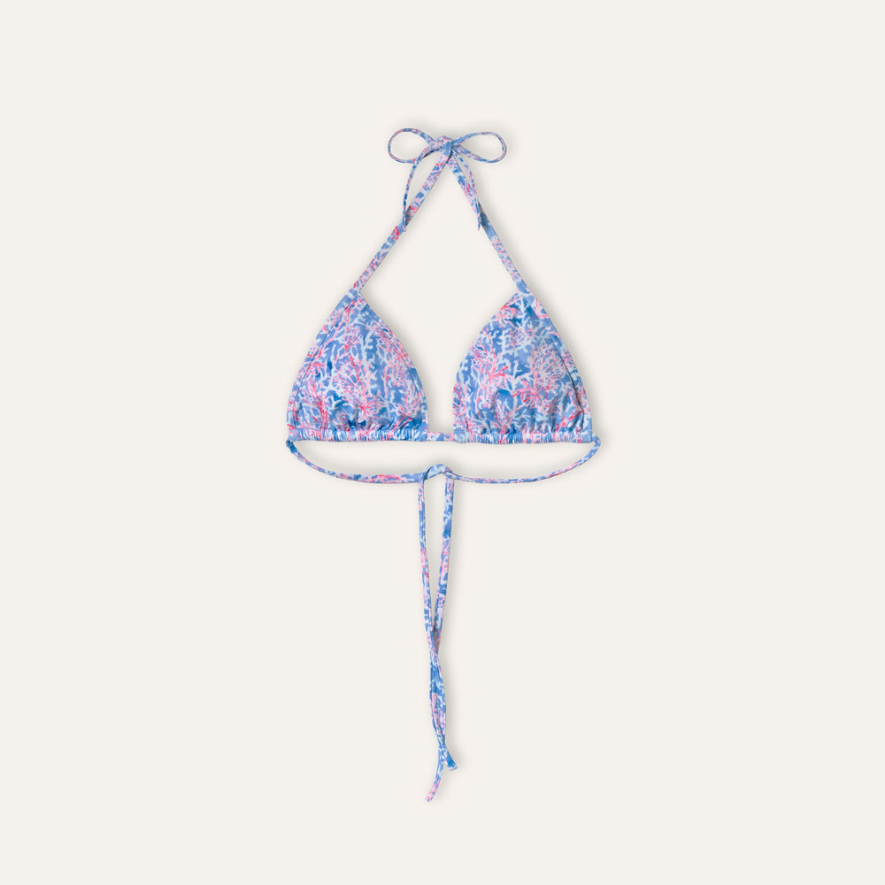 Tie - Side Top Coral Red - Bikini_Top - K A M P O S