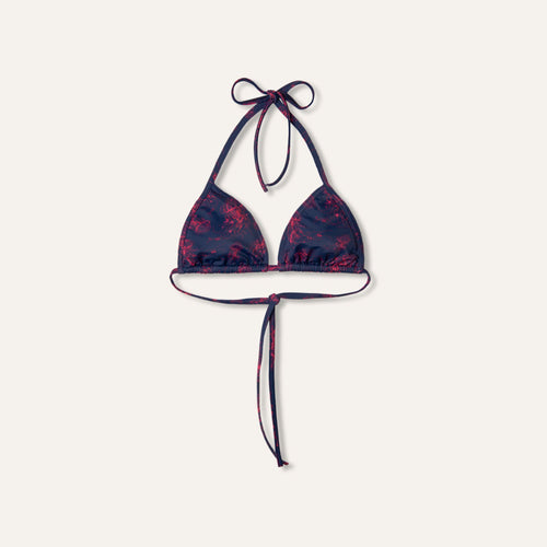 Tie - side Top Jellyfish Navy - Bikini_Top - K A M P O S