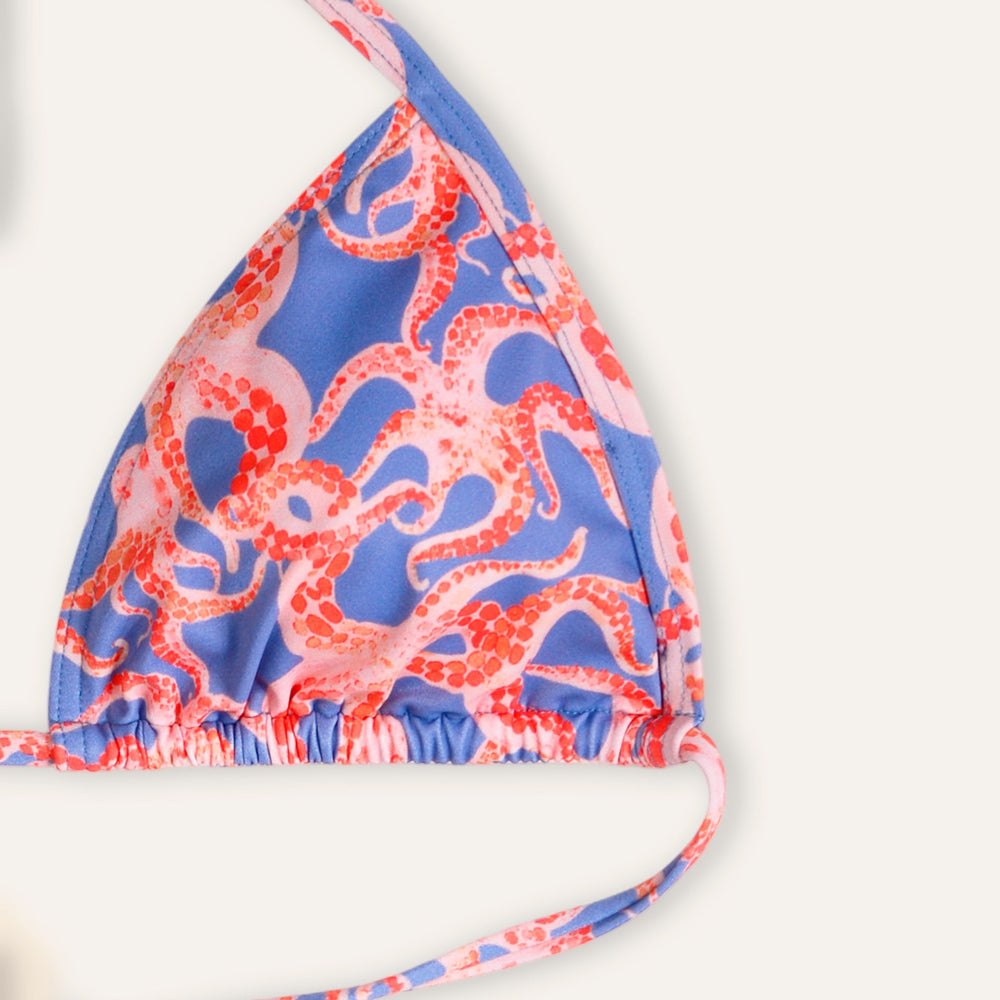 Tie - Side Top Octopus Orange - Bikini_Top - K A M P O S