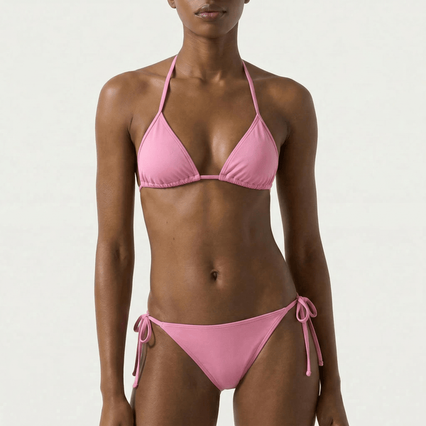 Tie - Side Top Pink - Bikini_Top - K A M P O S
