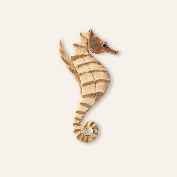 Wooden Seahorse - Art - K A M P O S