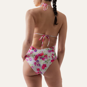 Classic One Piece Bougainvillea - Onepieceswimsuit_Woman - KAMPOS