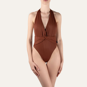 Criss Crossed One Piece Juniper - Onepieceswimsuit_Woman - KAMPOS