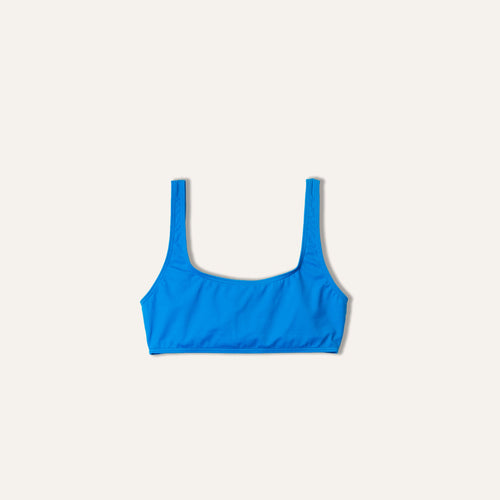 Crop Top Aeolian Blue - KAMPOS