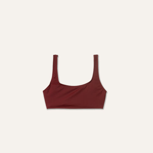 Crop Top Maroon - KAMPOS