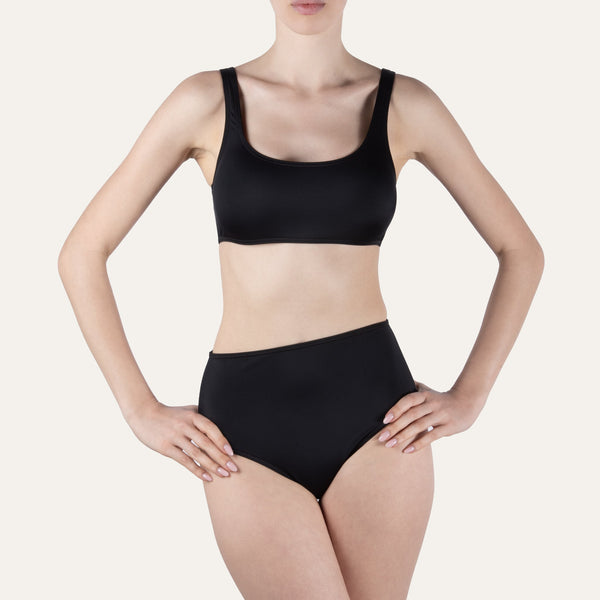 High Waist Slip Black - KAMPOS