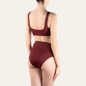 High Waist Slip Maroon - KAMPOS