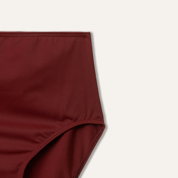 High Waist Slip Maroon - KAMPOS