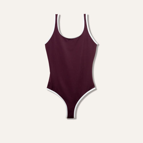 Olympic Burgundy - Onepieceswimsuit_Woman - KAMPOS