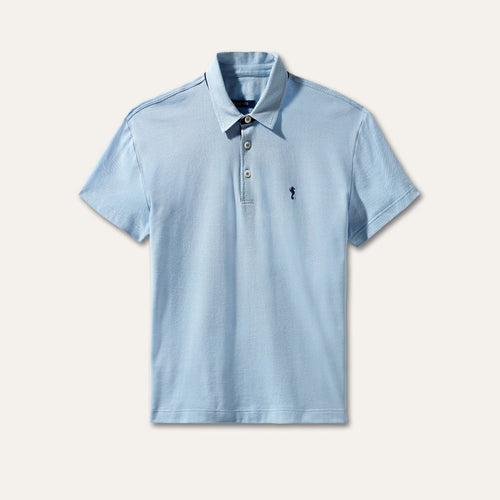 Polo Shirt Light Blue - Polo_Man - KAMPOS
