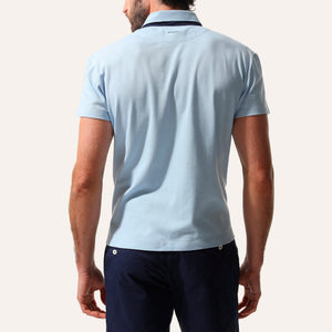 Polo Shirt Light Blue - Polo_Man - KAMPOS