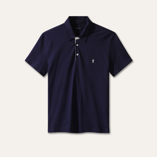 Polo Shirt Navy - Polo_Man - KAMPOS