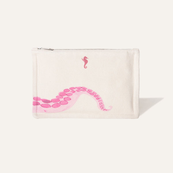 Pouch Octopus Pink - Bag_Unisex - KAMPOS