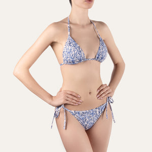 Slip Brazilian Coral Blue - KAMPOS