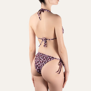 Slip Brazilian Seahorse Burgundy - KAMPOS