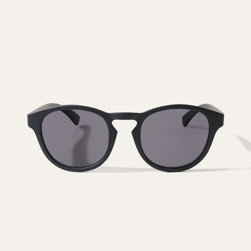 Sunglasses Round Black - Sunglasses_Unisex - KAMPOS