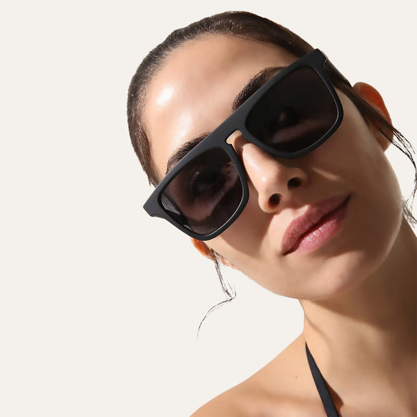 Sunglasses Square Black - Sunglasses_Unisex - KAMPOS