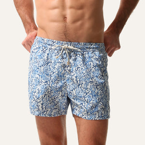 Swim Shorts Coral Blue - Swimshorts_Man - KAMPOS