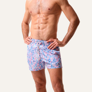 Swim Shorts Coral Red - Swimshorts_Man - KAMPOS