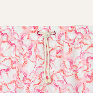 Swim Shorts Long Octopus Pink - Swimshorts_Man - KAMPOS