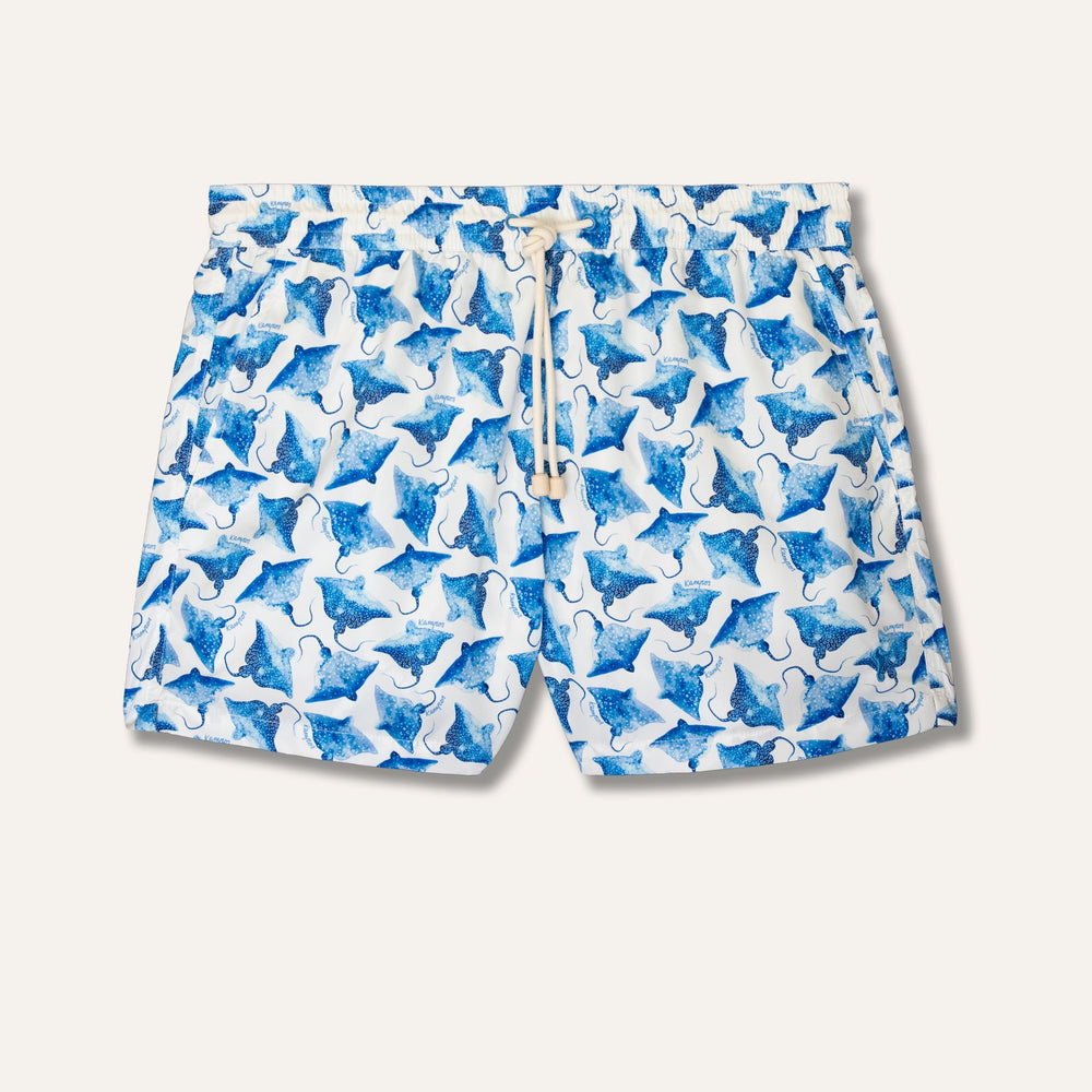 Swim Shorts Ray White - Swimshorts_Man - KAMPOS