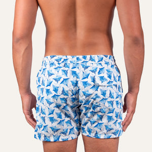 Swim Shorts Ray White - Swimshorts_Man - KAMPOS