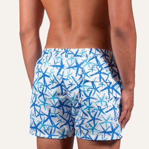 Swim Shorts Starfish White - Swimshorts_Man - KAMPOS