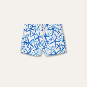 Swim Shorts Starfish White (Kids) - Swimshorts_Kid - KAMPOS