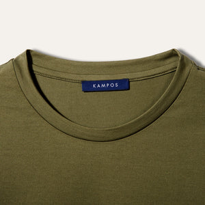 T-Shirt Olive - T-Shirt_Unisex - KAMPOS