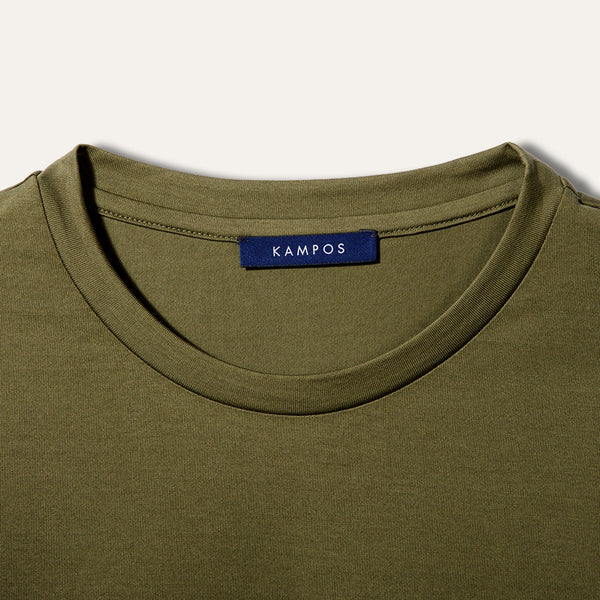 T-Shirt Olive - T-Shirt_Unisex - KAMPOS