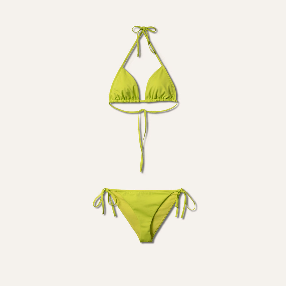 Tie-Side Bikini Cactus Green - Bikini_Woman - KAMPOS