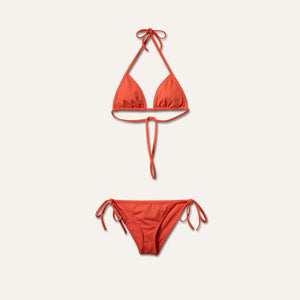 Tie-Side Bikini Coral - Bikini_Woman - KAMPOS