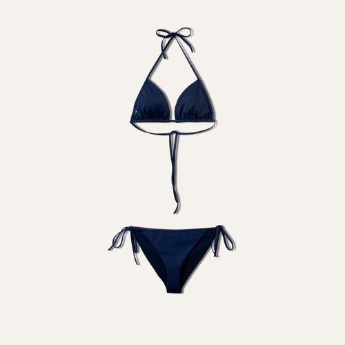 Tie-Side Bikini Navy - Bikini_Woman - KAMPOS