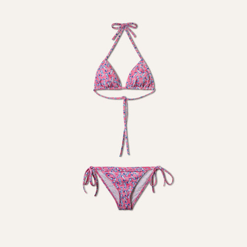 Tie-Side Bikini Seahorse Pink - Bikini_Woman - KAMPOS