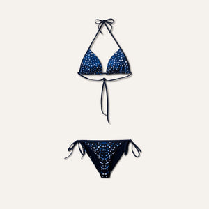 Tie-Side Bikini Whale Shark (Night) - Bikini_Woman - KAMPOS