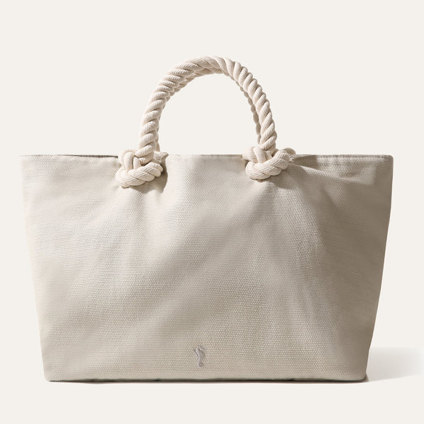 Tote Bag Sand White Large - Bag_Unisex - KAMPOS