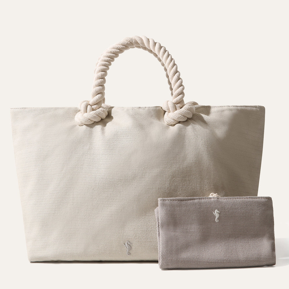 Tote Bag Sand White Large - Bag_Unisex - KAMPOS