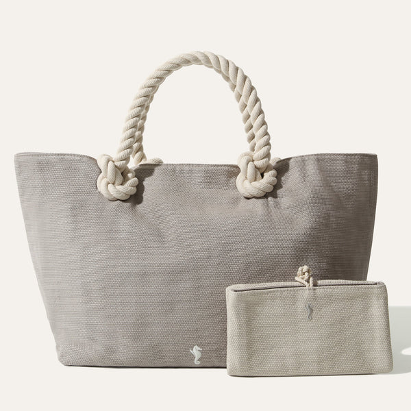 Tote Bag Stone Beige Large - Bag_Unisex - KAMPOS