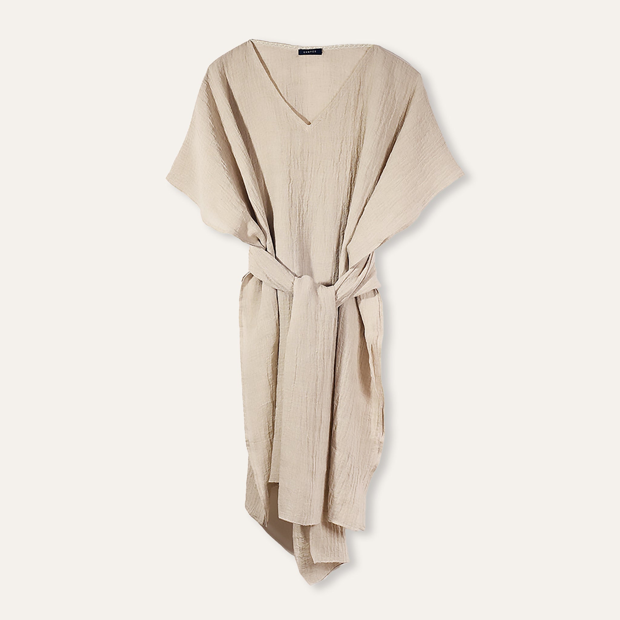Linen Kaftan Stone -